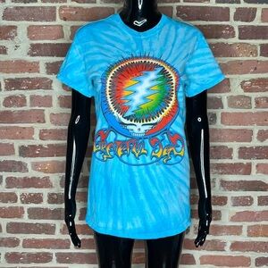 Vintage Tie Dye Grateful Dead Let It Shine Crewneck Tee Size Small